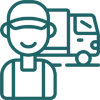 Driver behavior monitoring icon